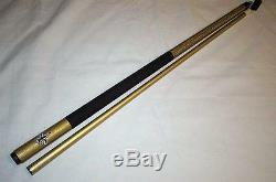 NFL New Orleans SAINTS Billiard Pool Cue Stick & Team Logo Cue Ball Combo NEW