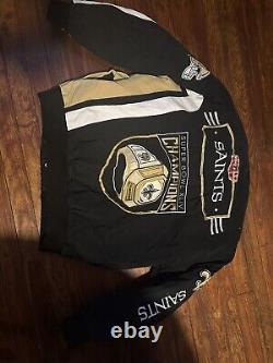 NFL New Orleans Saints Super Bowl Jacket Size Large