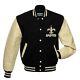 Nfl New Orleans Saints Varsity Jacket All Sizes