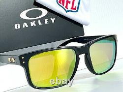 NFL Oakley Holbrook New Orleans SAINTS POLARIZED Galaxy Gold Sunglass 9102