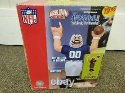 NFL new orleans Saints Airblown Inflatable 4 Foot Tall Football PlayerGemmy