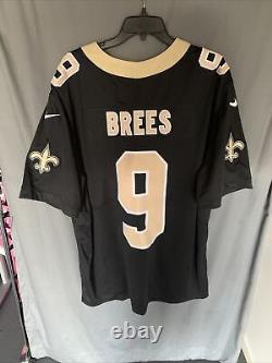 NIKE Authentic Men's XXL Drew Brees #9 On Field New Orleans Saints Jersey