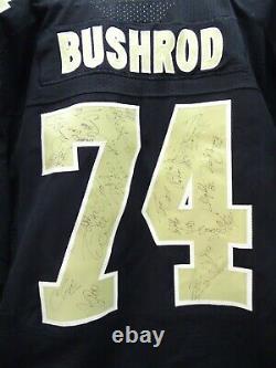 NIKE NFL JERMON BUSHROD NEW ORLEANS SAINTS GAME JERSEY GAME WORN with Signatures