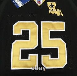 NWT Reggie Bush New Orleans Saints Reebok On Field NFL Football #25 Jersey 50