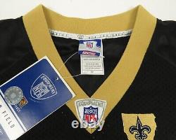 NWT Reggie Bush New Orleans Saints Reebok On Field NFL Football #25 Jersey 50