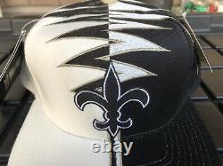 NWT Vintage 90s New Orleans Saints Starter Whiteside WS Shockwave Hat Slasher