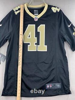 New Alvin Kamara New Orleans Saints Nike Game Player Jersey Men's Medium NFL #41