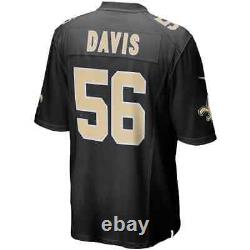New Demario Davis New Orleans Saints Nike Game Player Jersey Men's NFL NO NWT