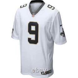 New Drew Brees New Orleans Saints Nike Game Player Jersey Men's NFL NWT White