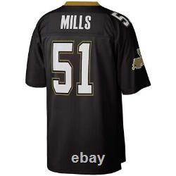 New Mitchell & Ness New Orleans Saints #51 Sam Mills Football Jersey sz 4XL