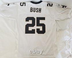 New NFL On-Field Authentic Reebok Reggie Bush New Orleans Saints White Jersey 56