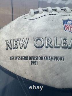 New Orlean Saints 1991 2000 NFC Western Division Champs Football Limited 5000