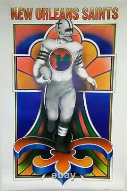 New Orleans Saints 1968 Hoyle Theme Poster