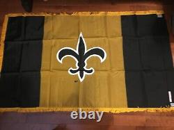 New Orleans Saints 1990's Proto Type Banner One Of A Kind 3 X 5 Feet