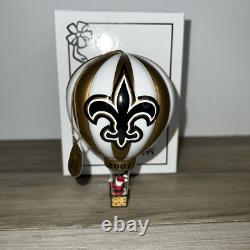 New Orleans Saints 2007 Danbury Mint Victory Balloon Christmas Ornament Original