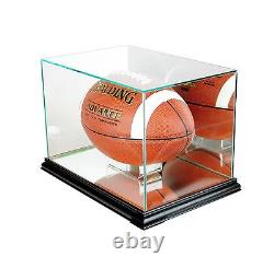 New Orleans Saints 2014 Glass Football Display Case FREE SHIPPING UV Made in USA