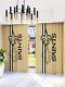 New Orleans Saints 2pcs Blackout Window Curtains Indoor Thermal Thicken Drapes