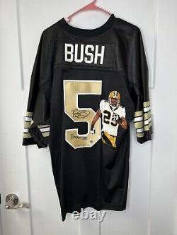 New Orleans Saints 5 Reggie Bush Autograph Signed & Hand Painted Auth Jersey COA