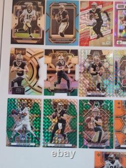 New Orleans Saints 501 Card Team Lot Parallel Rookie Short Print Prizm Sp Rc