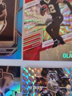 New Orleans Saints 501 Card Team Lot Parallel Rookie Short Print Prizm Sp Rc