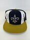 New Orleans Saints Ajd Lucky Stripes Nfl Vtg 80's Trucker Snapback Cap Hat Usa