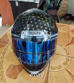 New Orleans Saints American Football NFL Motorcycle Helmet