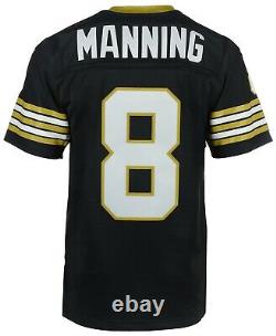 New Orleans Saints Archie Manning #8 Mitchell Ness Black 1979 NFL Legacy Jersey