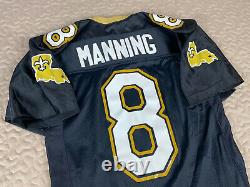 New Orleans Saints Archie Manning Authentic Champion Jersey Pro Cut Sz 40 Game