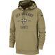 New Orleans Saints Authentic Nike Men's Nfl Salute To Service Pullover Hoodie