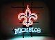 New Orleans Saints Beer 24x24 Neon Light Sign Lamp Club Bar Open Wall Decor