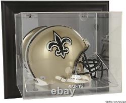 New Orleans Saints Black Framed Wall-Mounted Helmet Display