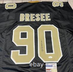 New Orleans Saints Bryan Bresee Signed Custom Black Jersey Jsa Coa