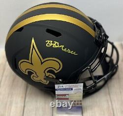 New Orleans Saints Bryan Bresee Signed Fullsize Eclipse Helmet Jsa Coa