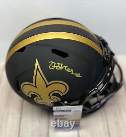 New Orleans Saints Bryan Bresee Signed Fullsize Eclipse Helmet2 Jsa Coa