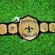 New Orleans Saints Championship Belt American Super Bowl Nfl Adult 2mm Brass