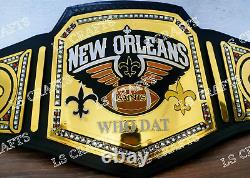 New Orleans Saints Championship Belt NFC American Football 2mm Brass