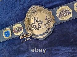 New Orleans Saints Championship Title Belt Adult Size 2mm Brass