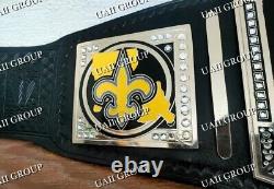 New Orleans Saints Championship Wrestling Brass 2mm Belt