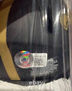 New Orleans Saints Chris Olave Autographed Mini Eclipse Football Helmet