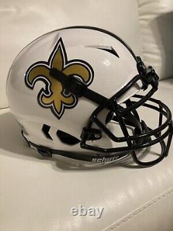 New Orleans Saints Custom Full-Size Authentic Schutt Helmet