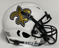 New Orleans Saints Custom Full Size Authentic Schutt Vengeance Football Helmet