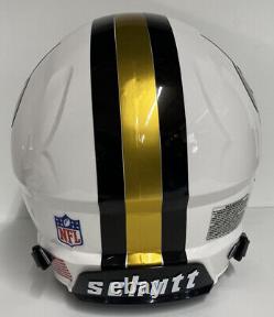 New Orleans Saints Custom Full Size Authentic Schutt Vengeance Football Helmet