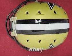 New Orleans Saints Custom Full Size Schutt Youth Hybrid NFL Football Helmet Lg