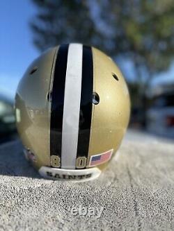 New Orleans Saints Custom Jimmy Graham Schutt Air Xp Full Size Football Helmet