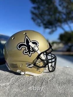 New Orleans Saints Custom Jimmy Graham Schutt Air Xp Full Size Football Helmet