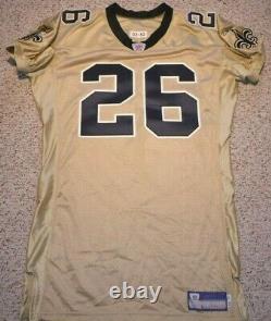 New Orleans Saints Deuce Mcallister Jersey 2002 Saints Game Cut Jersey Size 52