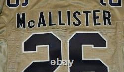 New Orleans Saints Deuce Mcallister Jersey 2002 Saints Game Cut Jersey Size 52