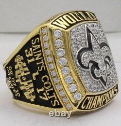 New Orleans Saints? Drew Brees 2009 Super Bowl Championship Ring