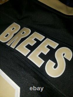 New Orleans Saints Drew Brees Authentic Stitched On Field Nike Jersey 2XL