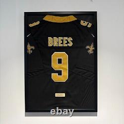 New Orleans Saints Drew Brees Jersey Framed, Drew Brees Shirt Framed